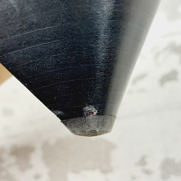 Joie Baler Black suede Leather Western Ankle Boots C1036 - Picture 12 of 14